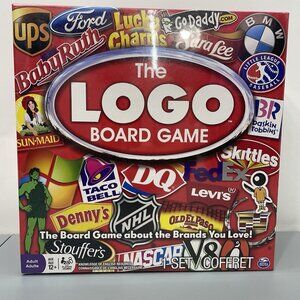 The Logo Board Game Spin Master The Game About Brands You Love Sealed New